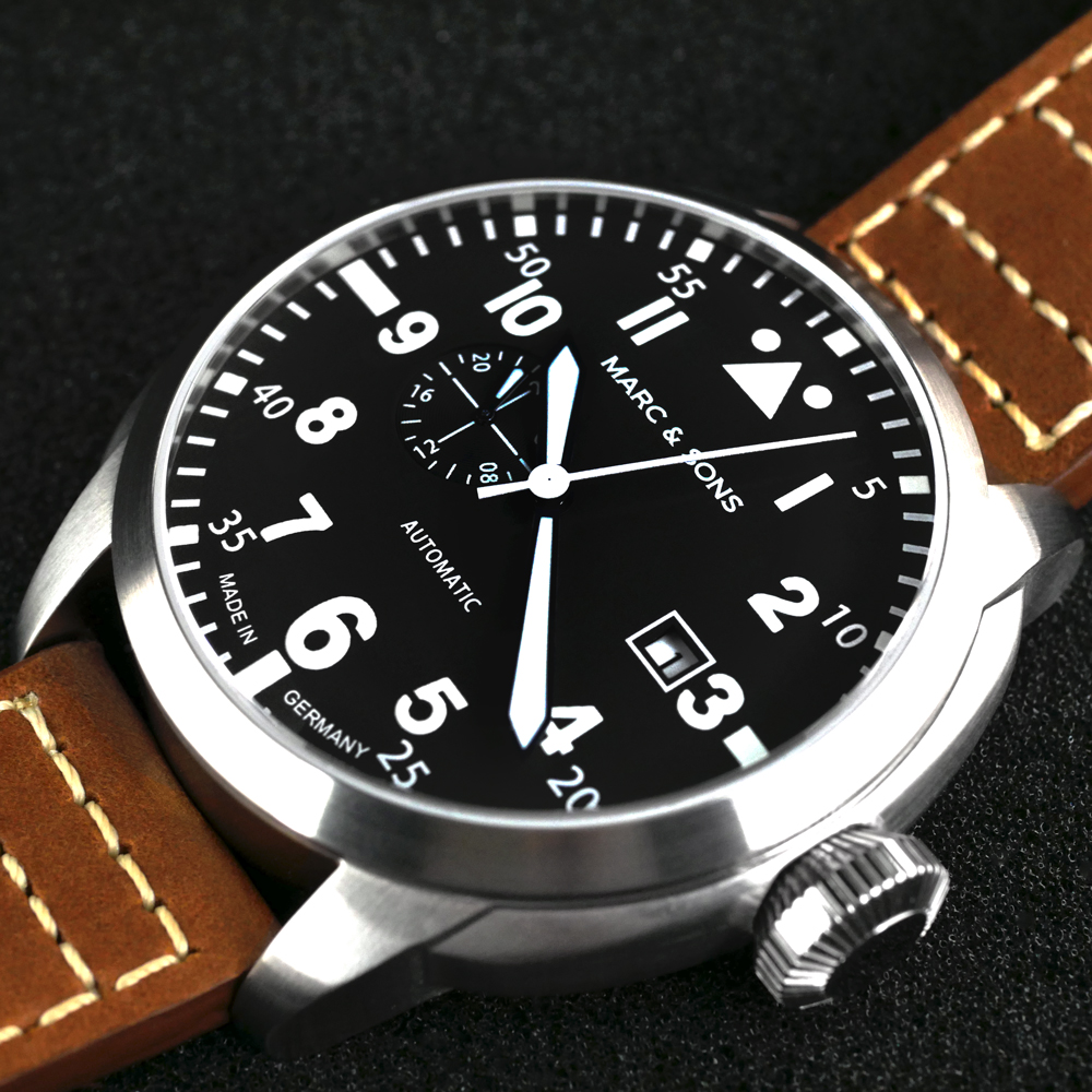 Marc & sons deals pilot watch